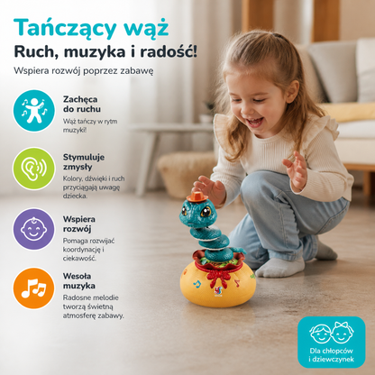 Tańczący wąż zabawka dla dzieci