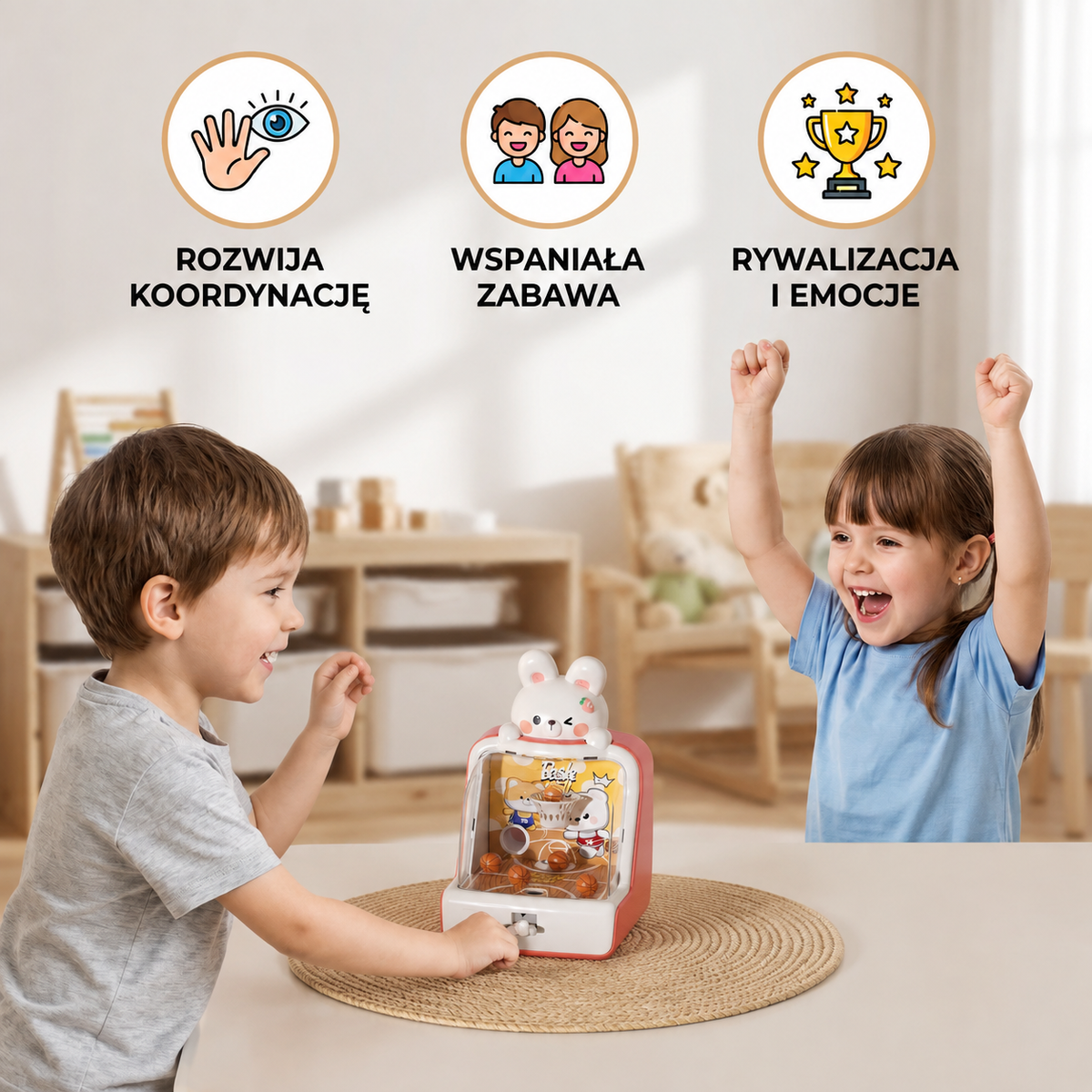 Mini automat do koszykówki