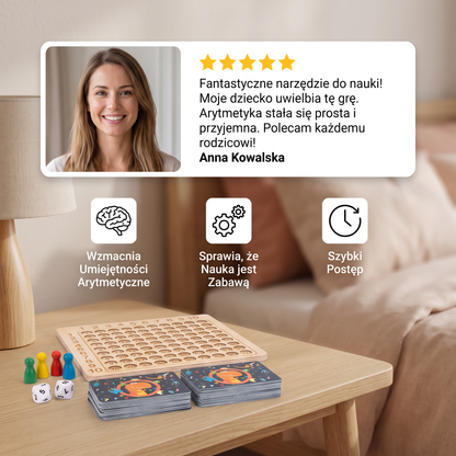 Gra edukacyjna „Tabliczka mnożenia” – matematyka bez trudu!
