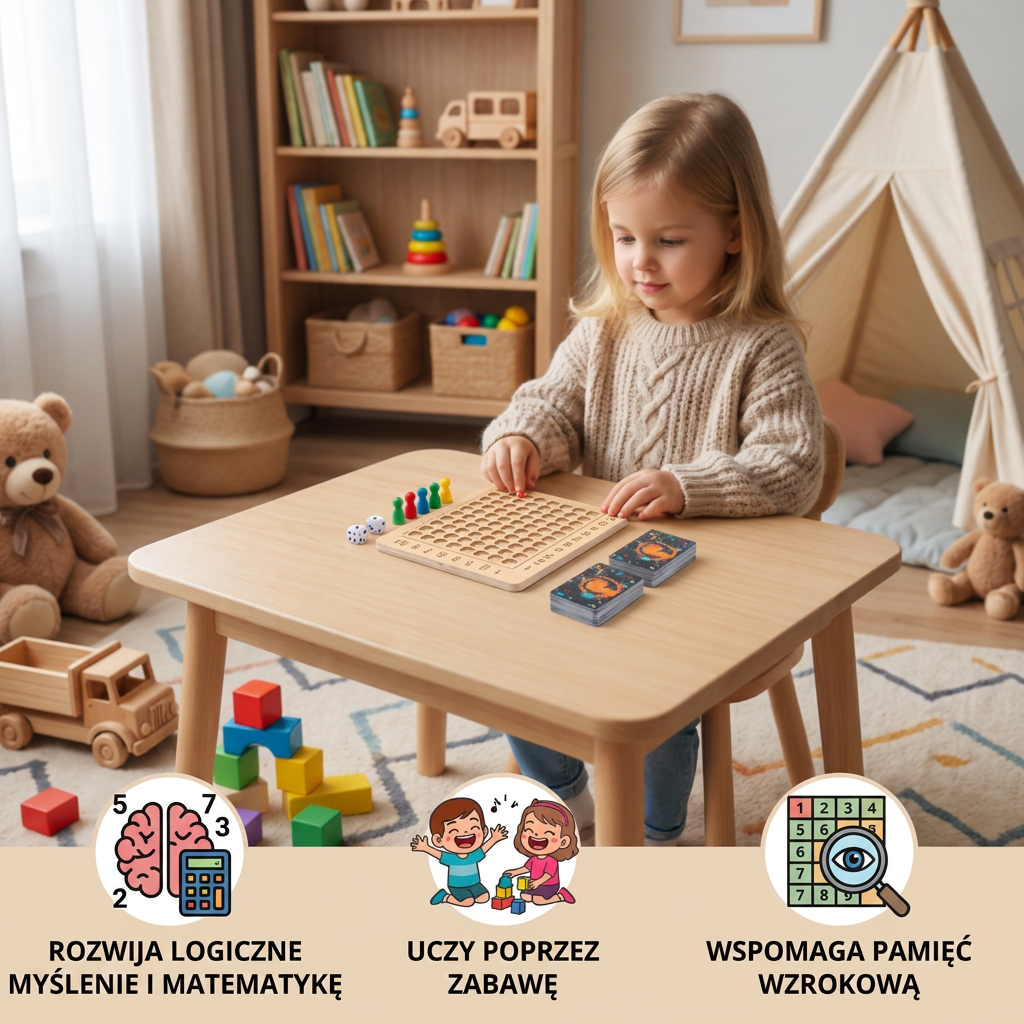 Gra edukacyjna „Tabliczka mnożenia” – matematyka bez trudu!