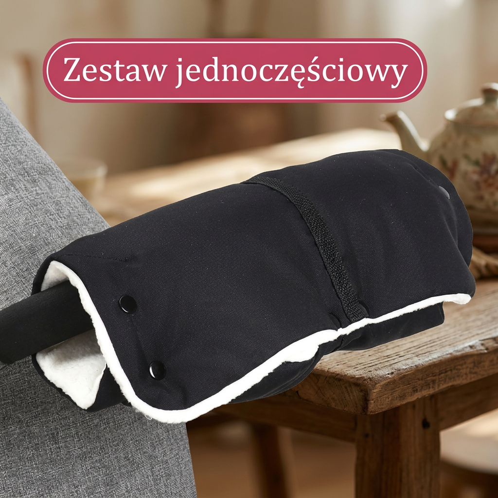Ciepły Ocieplacz na Ręce do Wózka Dziecięcego