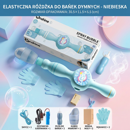 Maszynka do Baniek Mydlanych z Efektem Dymu dla Dzieci