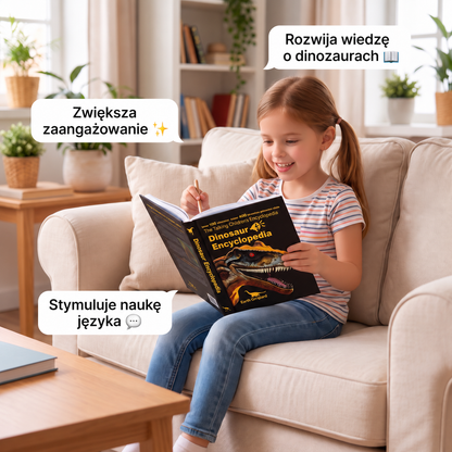 Interaktywna mówiąca encyklopedia dinozaurów