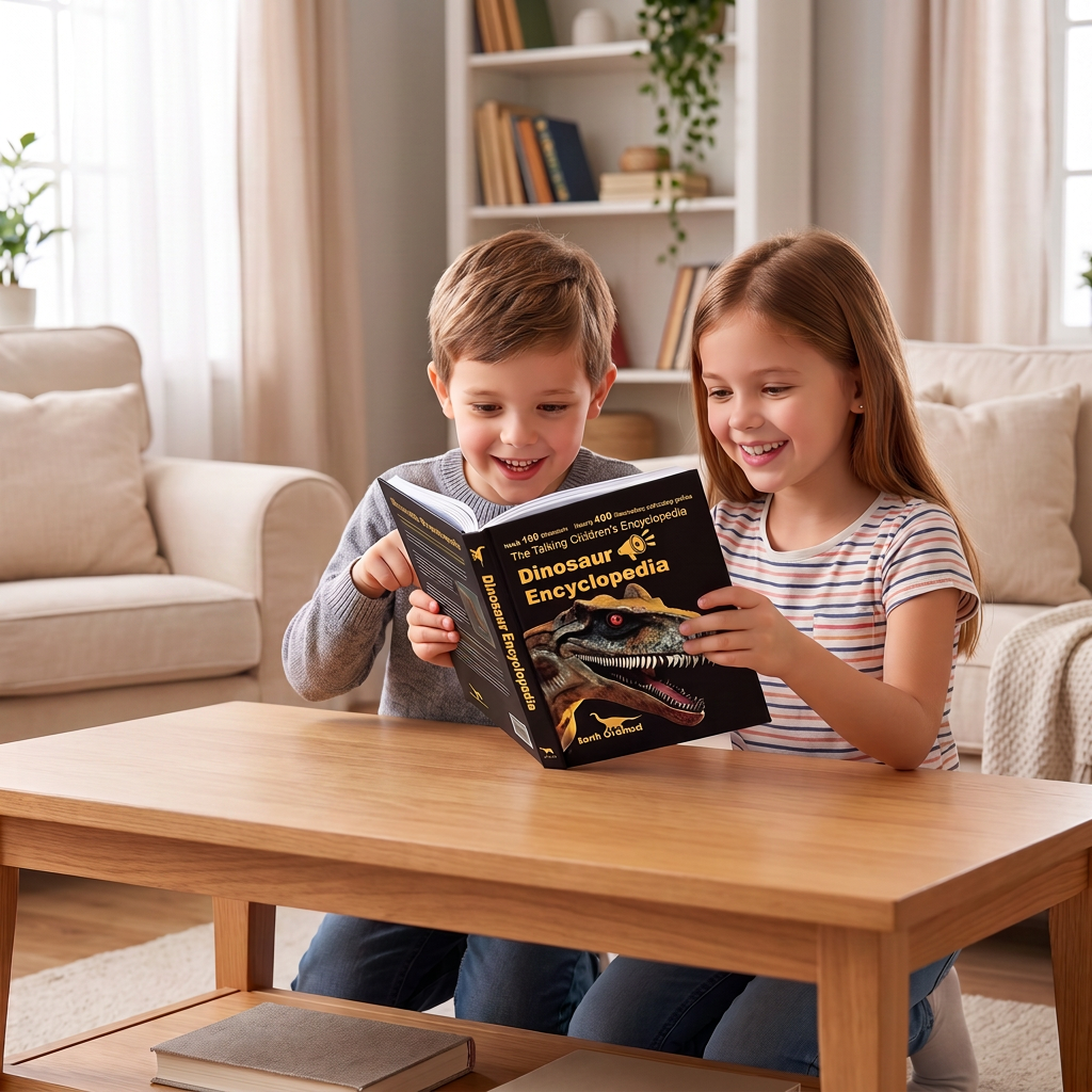 Interaktywna mówiąca encyklopedia dinozaurów
