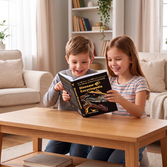 Interaktywna mówiąca encyklopedia dinozaurów