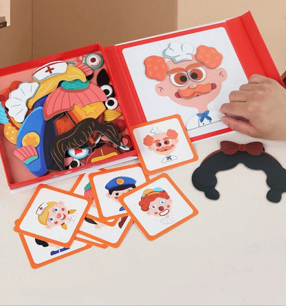 Edukacyjna Układanka Emocji i Mimiki dla Dzieci
