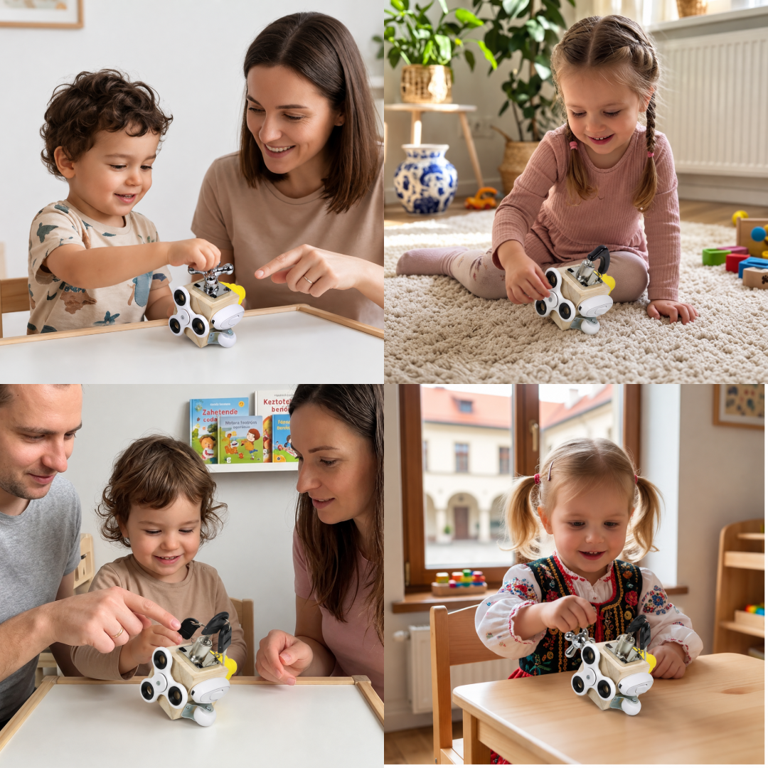 MagicCube – kostka manipulacyjna Montessori