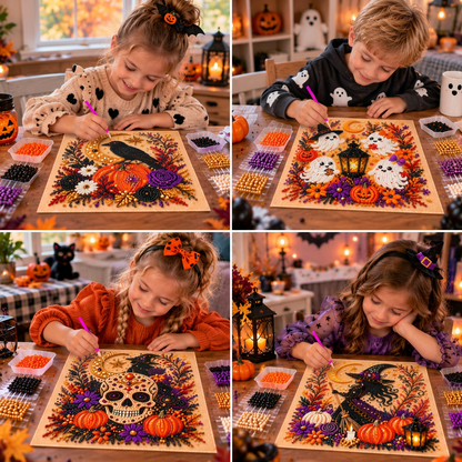 Halloweenowy zestaw DIY do diamentowego malowania