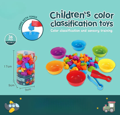 Sortowanie zwierząt – zestaw gry Montessori