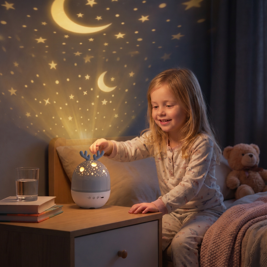 Projektor gwiazd – zamień swój pokój w magiczną krainę spokojnego snu