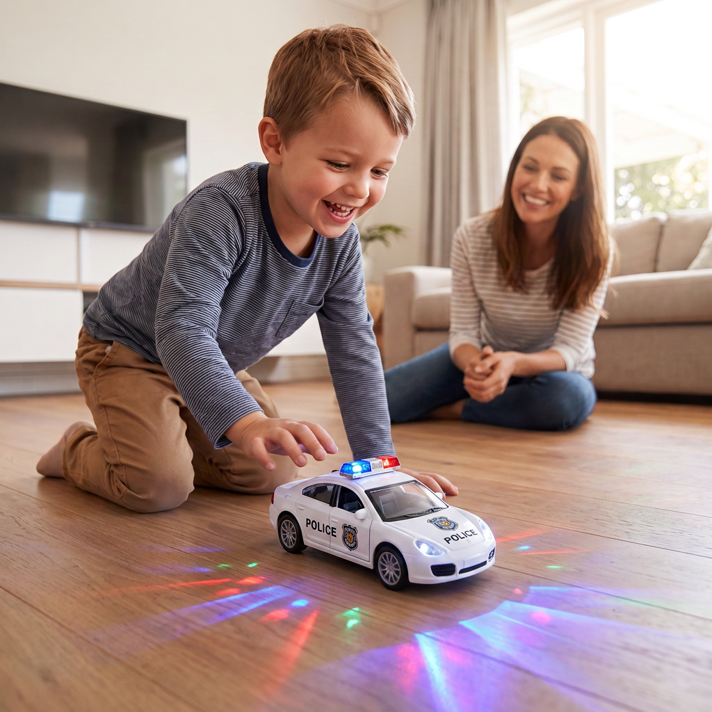 Flash Racer – Szybki i Świecący Samochodzik Zabawka