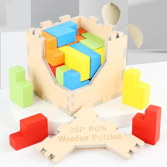 Brainy Blocks – puzzle 3D dla dzieci