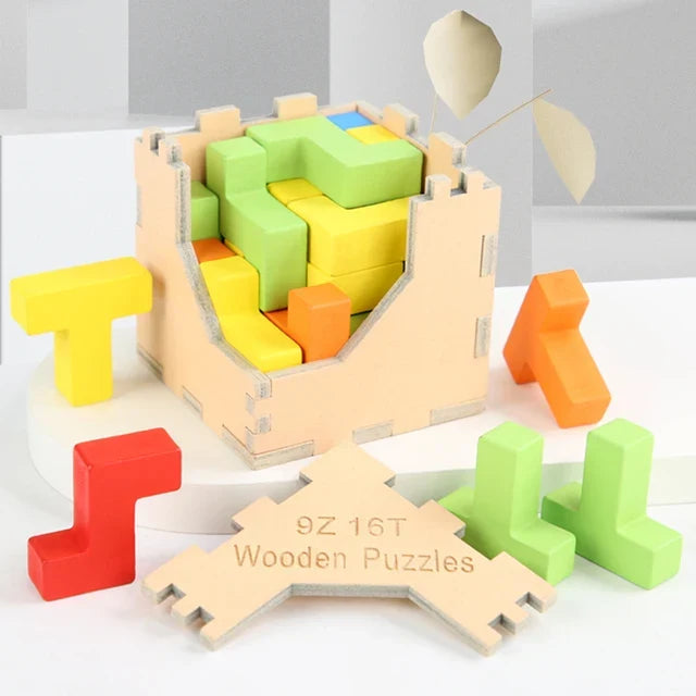 Brainy Blocks – puzzle 3D dla dzieci
