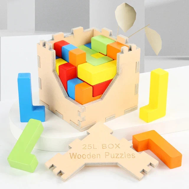 Brainy Blocks – puzzle 3D dla dzieci
