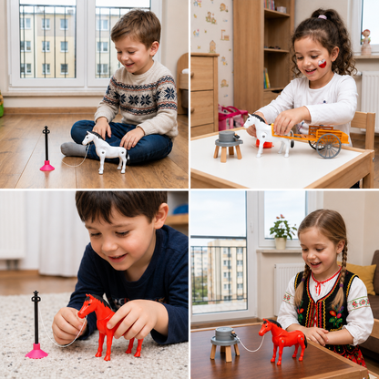 Zabawka do treningu jazdy konnej dla dzieci
