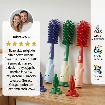 Urządzenie 3 w 1 do czyszczenia butelek dla niemowląt