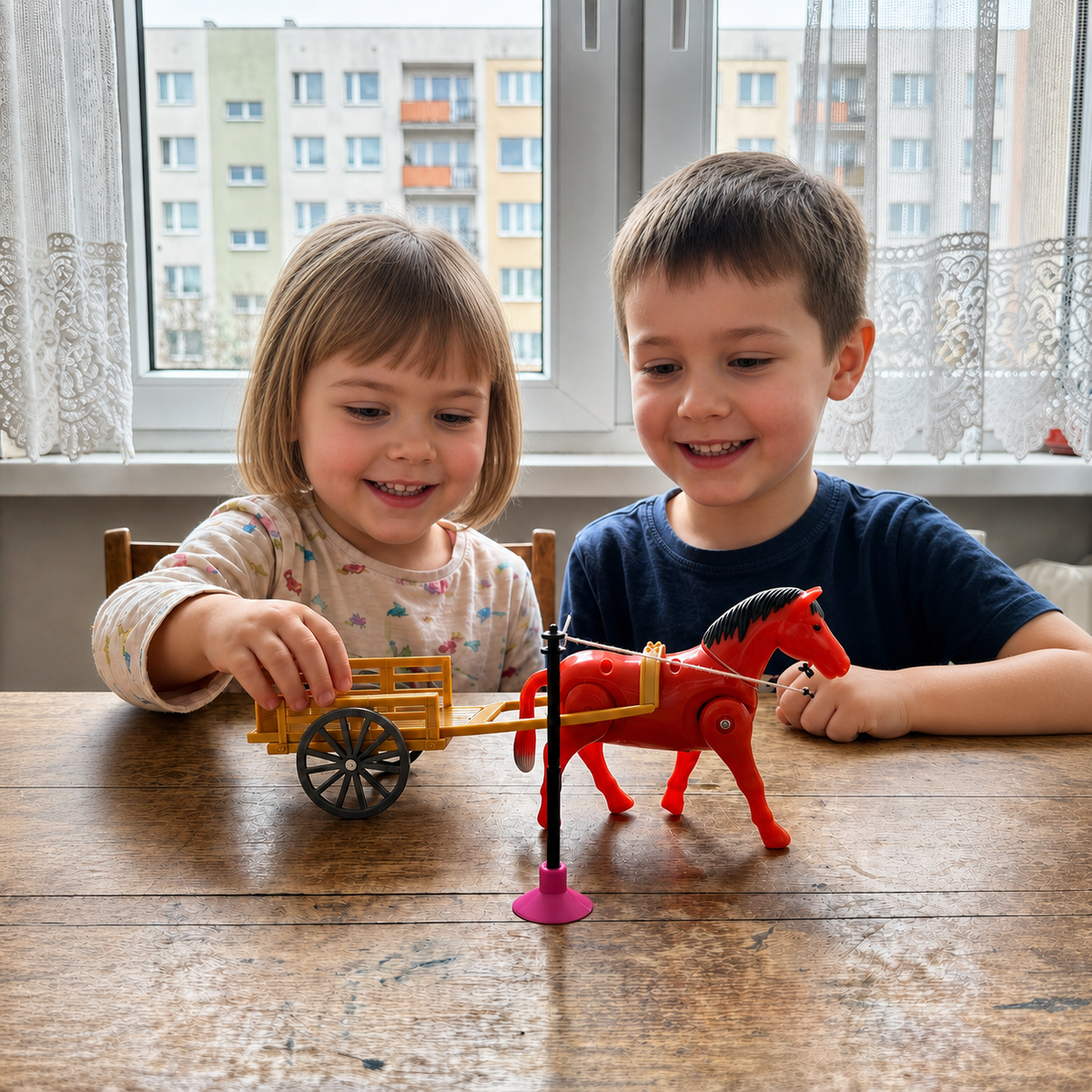Zabawka do treningu jazdy konnej dla dzieci