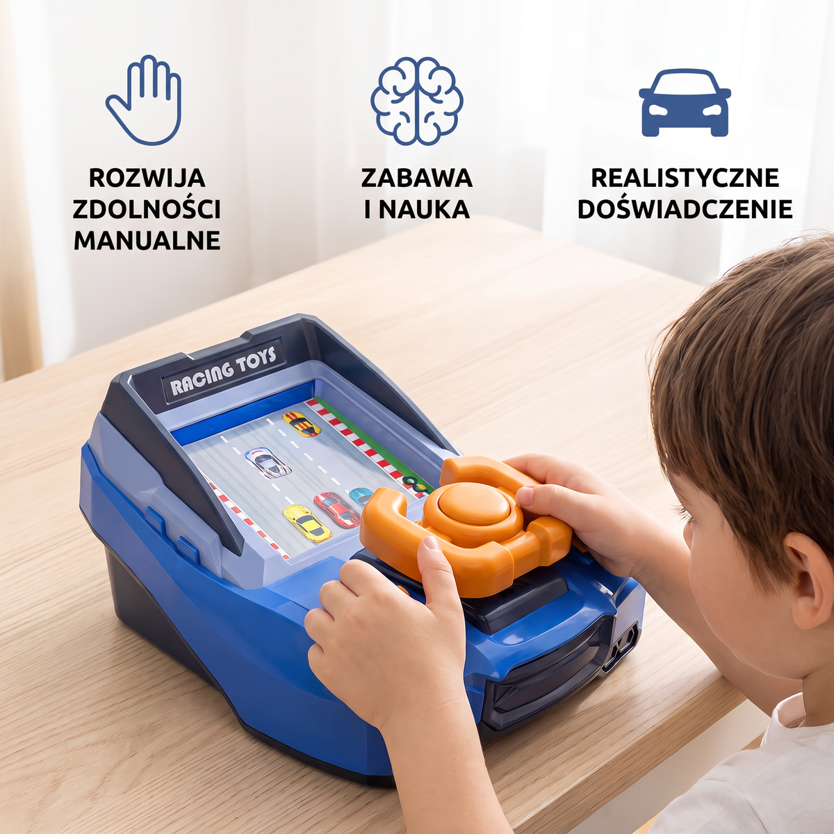 Wyścigowe wyzwanie z kierownicą