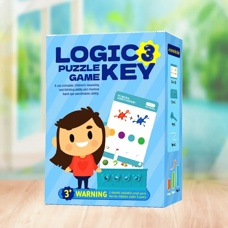 Logiczna gra z kluczami dla dzieci