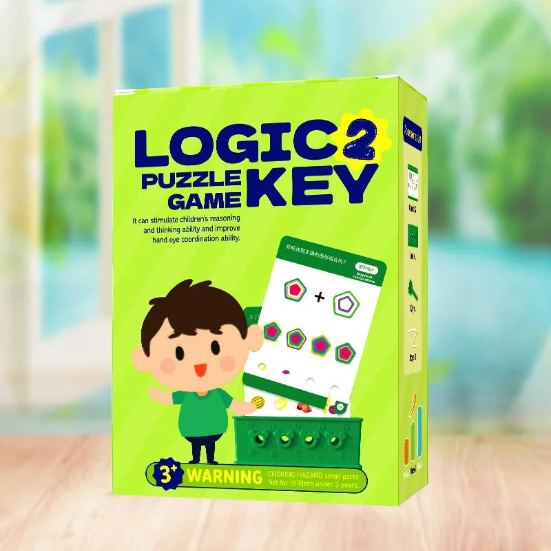 Logiczna gra z kluczami dla dzieci