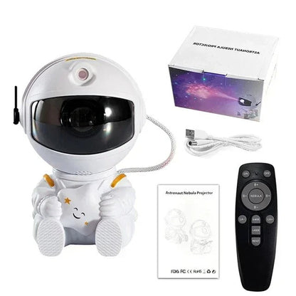 Projektor Gwiezdnego Nieba Astronauta – Magiczna Lampka Nocna dla Dzieci