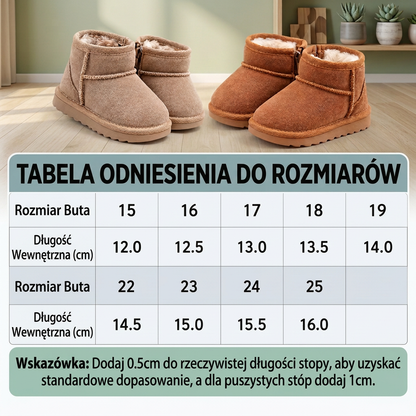 Ciepłe wodoodporne buty zimowe z antypoślizgową podeszwą