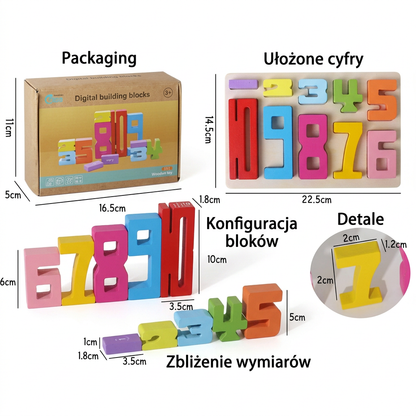 Edukacyjne Klocki do Nauki Matematyki i Liczb