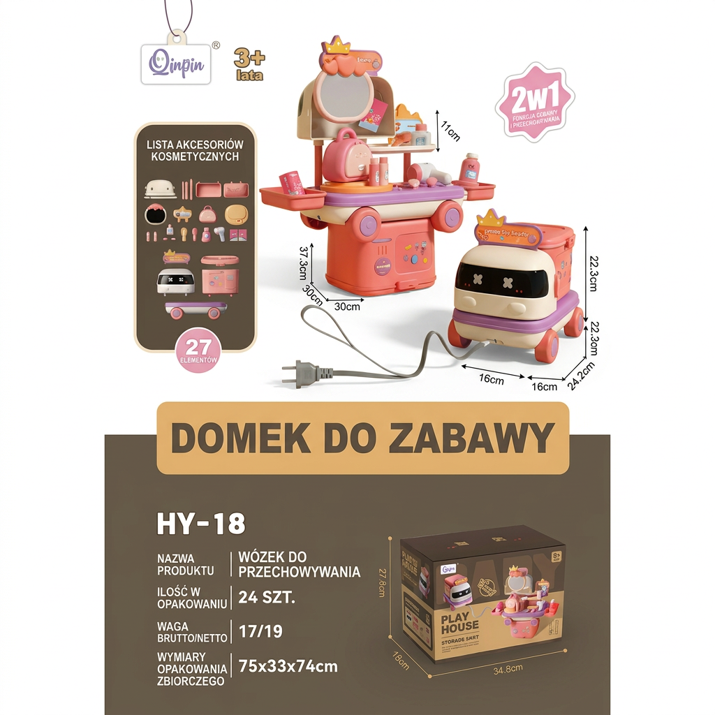 Ciężarówka Zabawka 2w1 dla Dzieci