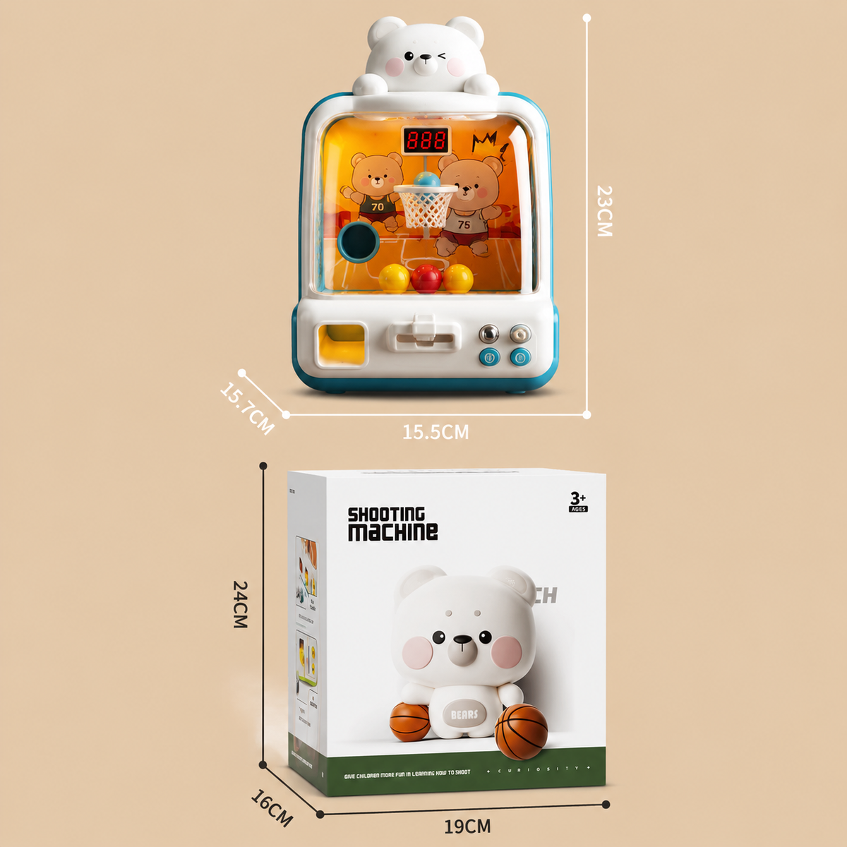 Mini automat do koszykówki