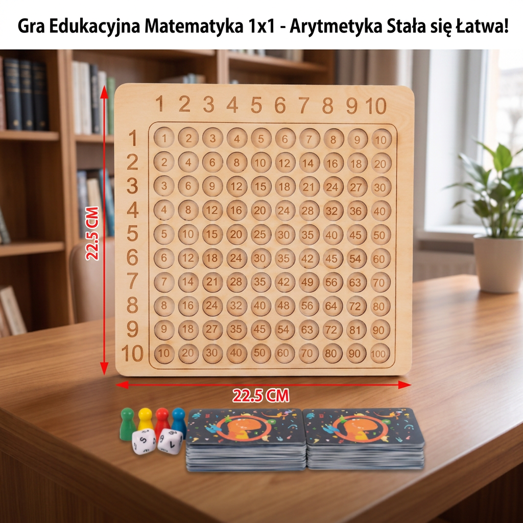 Gra edukacyjna „Tabliczka mnożenia” – matematyka bez trudu!