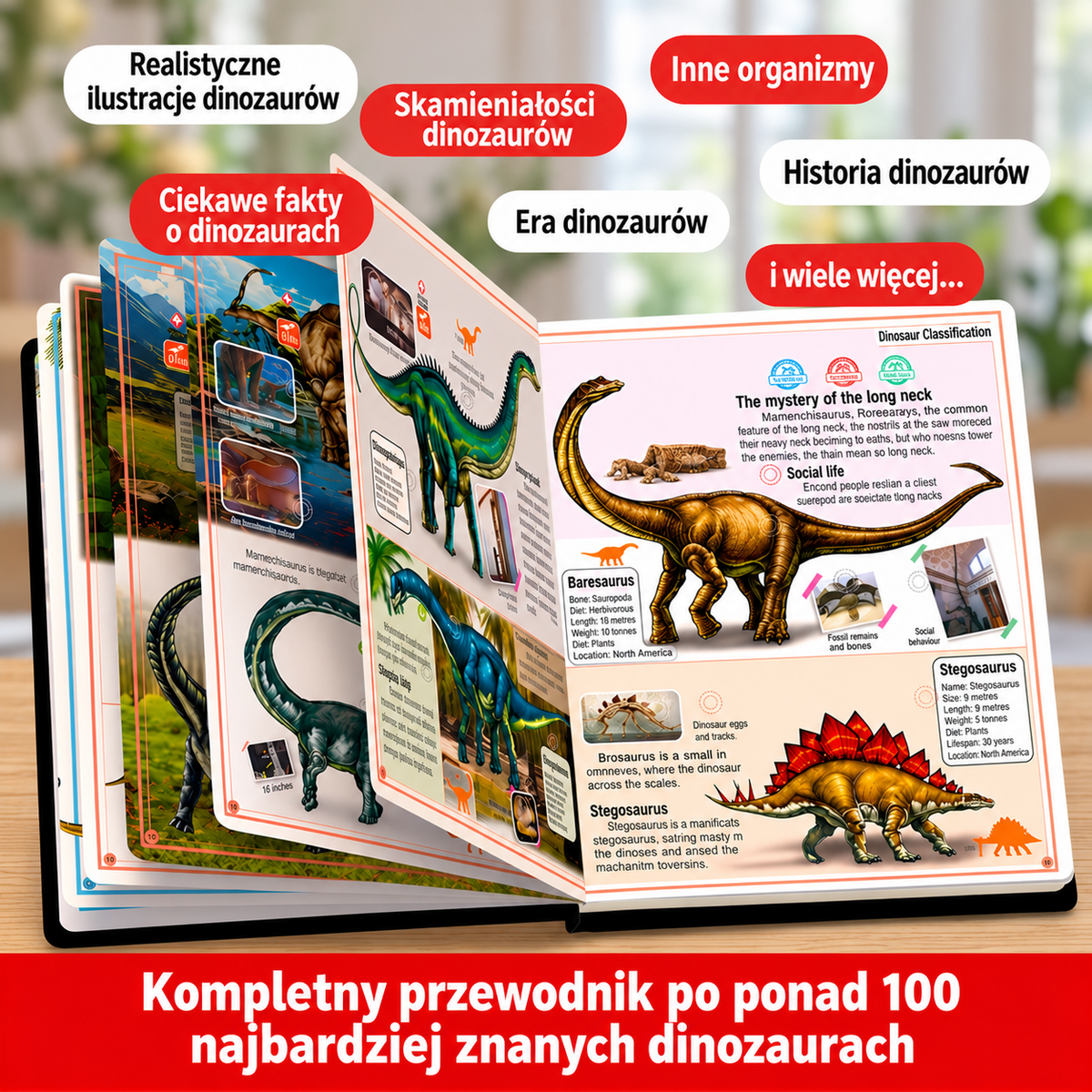 Interaktywna mówiąca encyklopedia dinozaurów