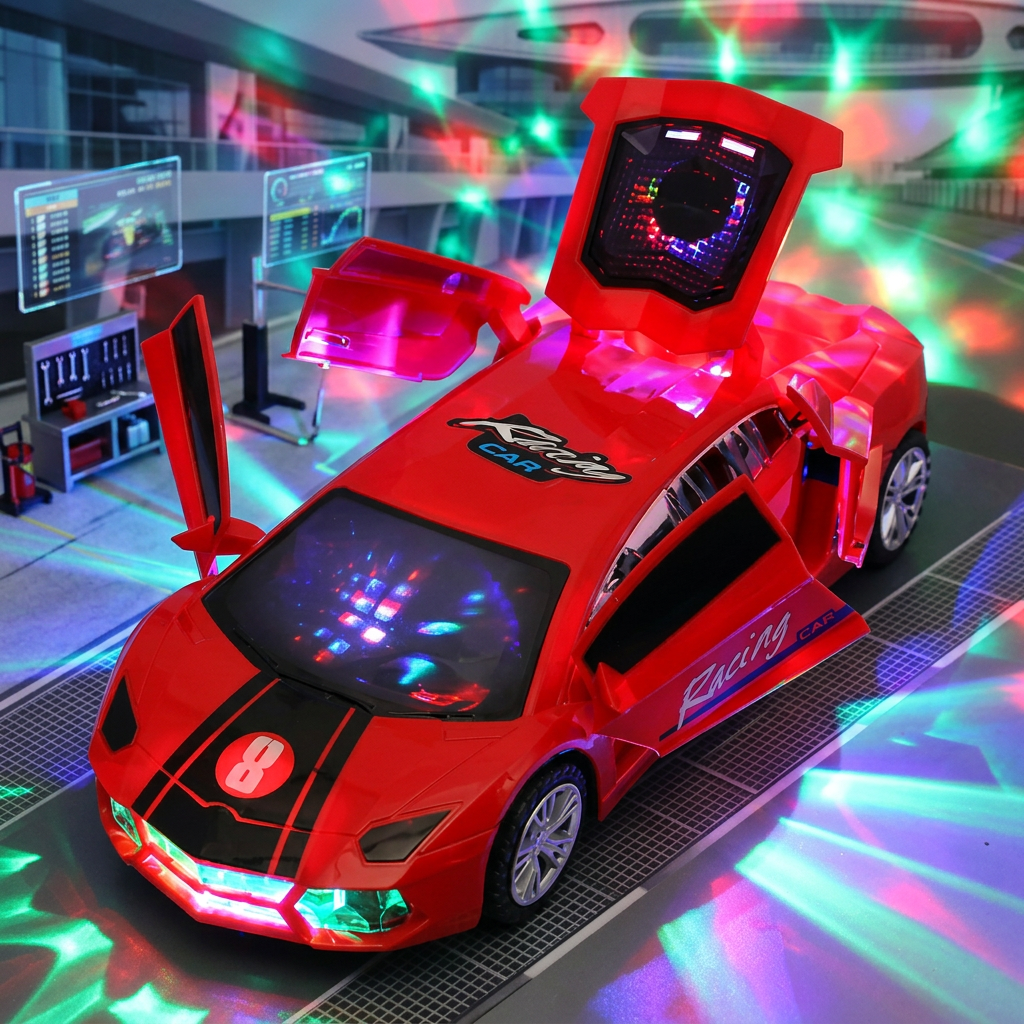 Flash Racer – Szybki i Świecący Samochodzik Zabawka