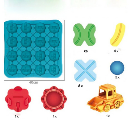 Puzzle Montessori z ulicami