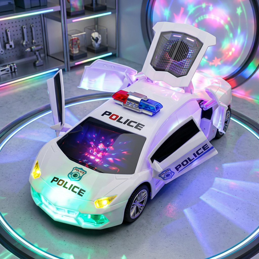 Flash Racer – Szybki i Świecący Samochodzik Zabawka